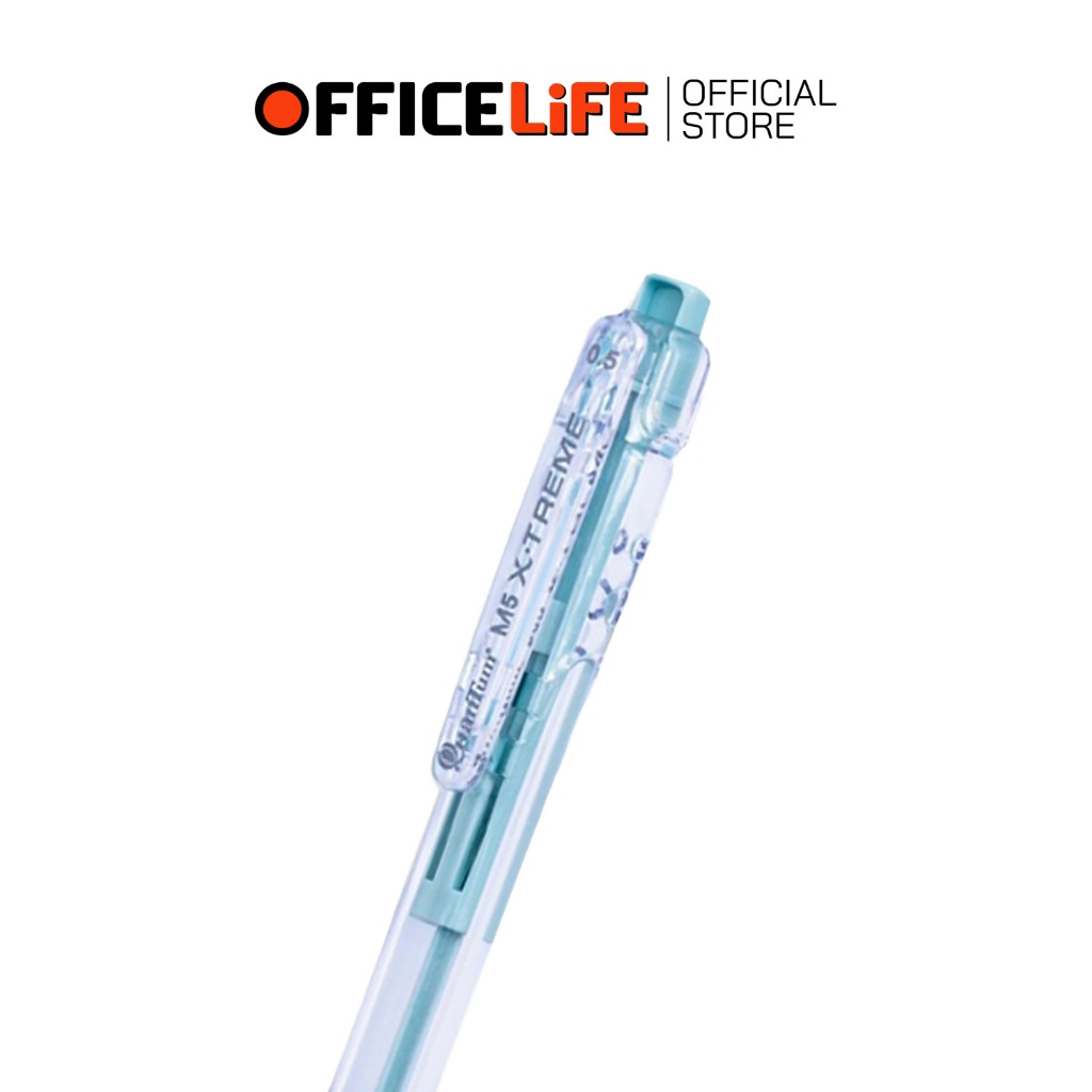 Quantum (ควอนตัม) ปากกาลูกลื่น ปากกา รุ่น M5 X-treme ขนาด 0.5 มม. หมึกน้ำเงิน ( 12 ด้าม / แพ็ค ) — صورة 3