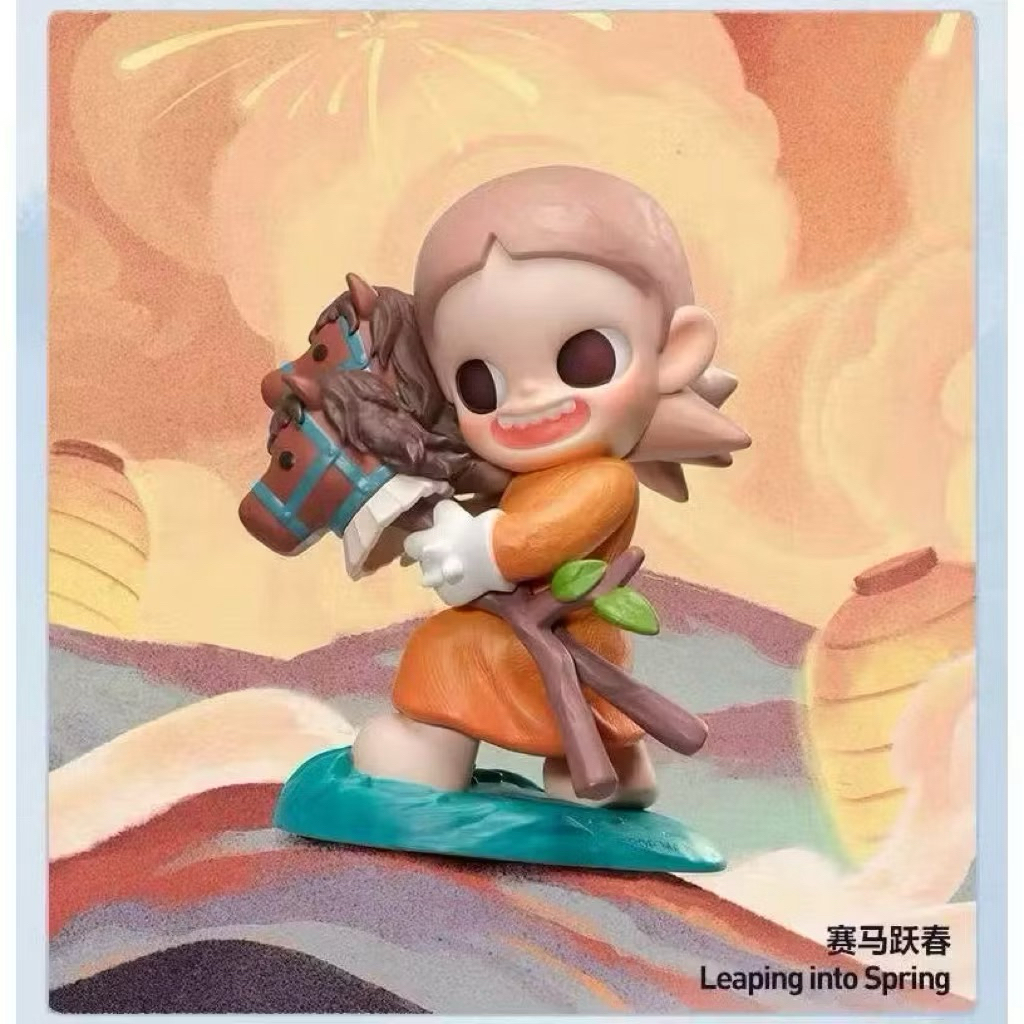 พร้อมส่งแบบเช็คการ์ด ziga คอลรวมปีม้า 🐴 The Golden Gallop Series Figures Blind Box