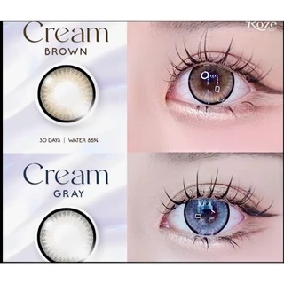 แฟชั่น สายตา 50-950 Cream Roze ท ต คอนแทคเลนส์ ถนอมดวงตา แบบรายเดือน "สินค้าถ่ายจากเลนส์จริง"