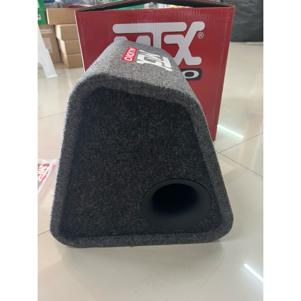 ใบละ 2995บาท BassBox ลำโพงเบส8นิ้ว มีแอมป์ในตัว ยี่ห้อ MTX ลำโพงเบสติดรถยนต์ ราคา ถูกที่สุด ดีลบีเคเค แกลเลอรีภาพที่ 4