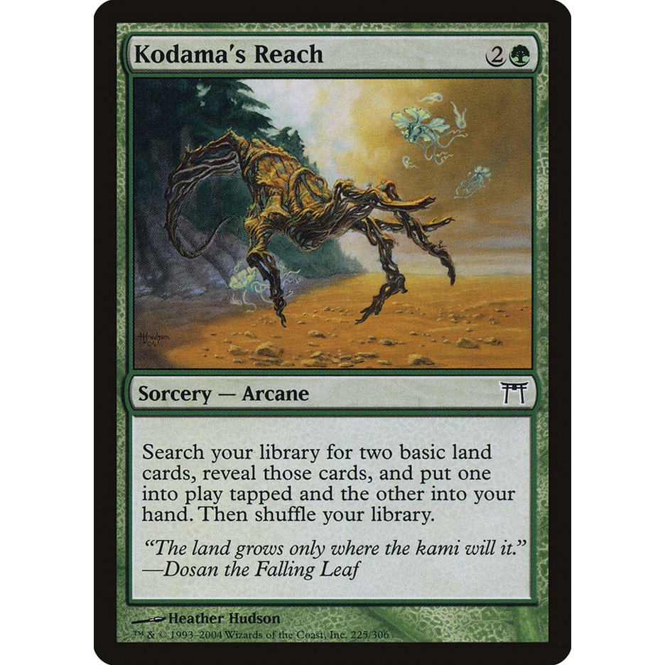 Kodama's Reach การ์ด Magic the Gathering [MTG] ของแท้