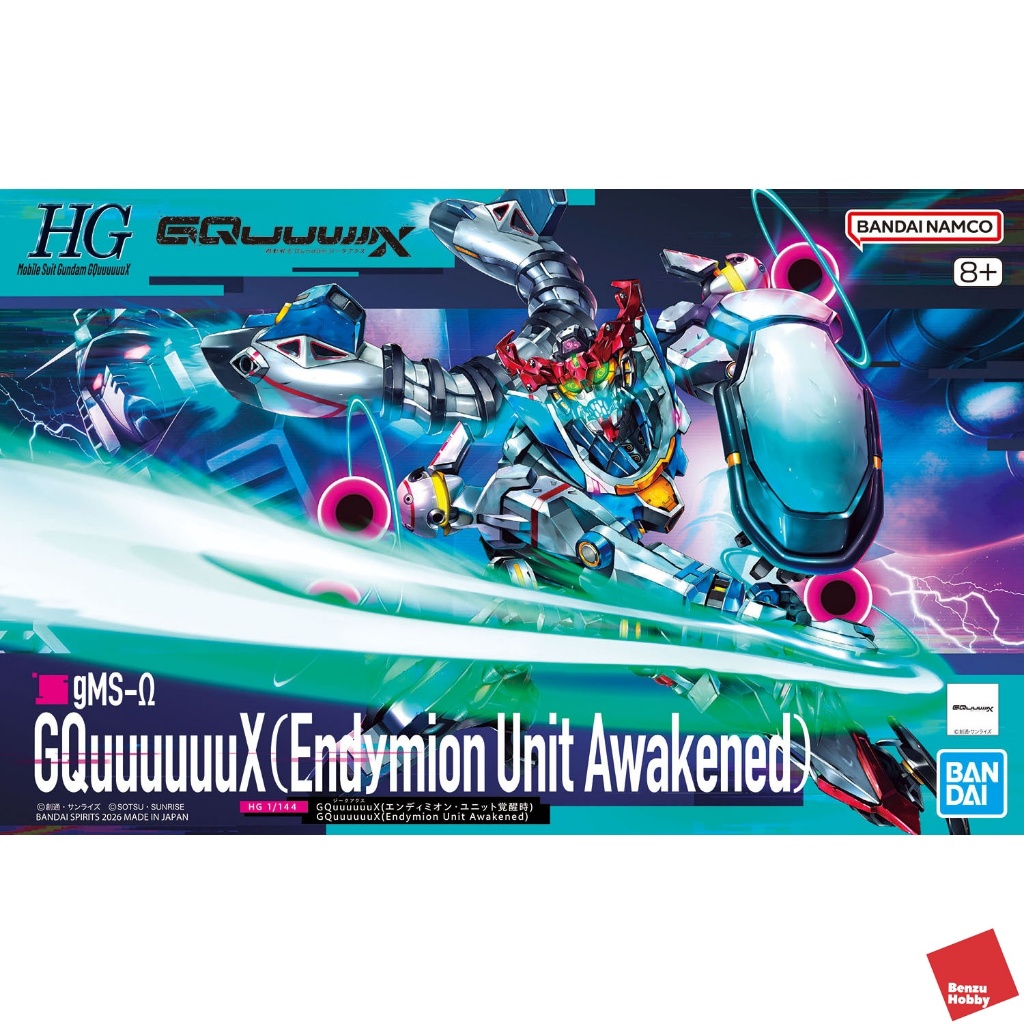 *พร้อมส่ง มีส่งด่วน* HG 1/144 GQuuuuuuX Endymion Unit Awakened (Benzuhobby) 2600y