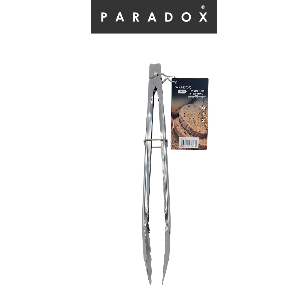 Paradox : ที่คีบสเเตนเลส ยาว 12 นิ้่ว 12" Stainless Tong Z0649