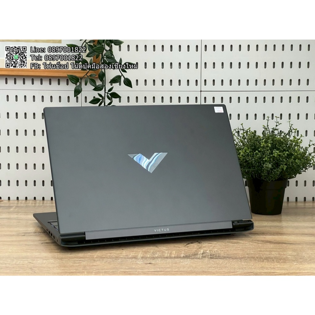 HP VICTUS 15-FB2105AX (RAM 16 RTX 4060) ราคา 33,900 บาท
