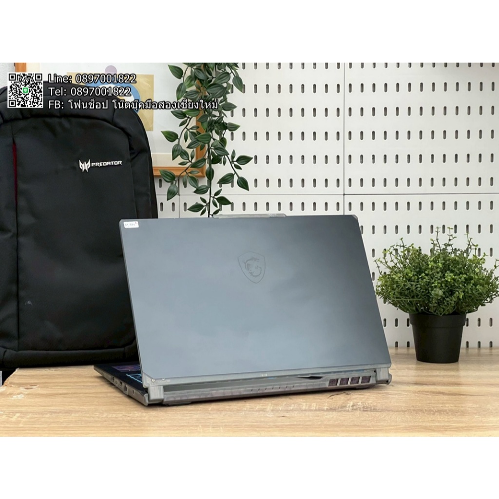 MSI CYBORG 15 A12VF-013TH (RAM 16 RTX 4060) ราคา 29,900 บาท