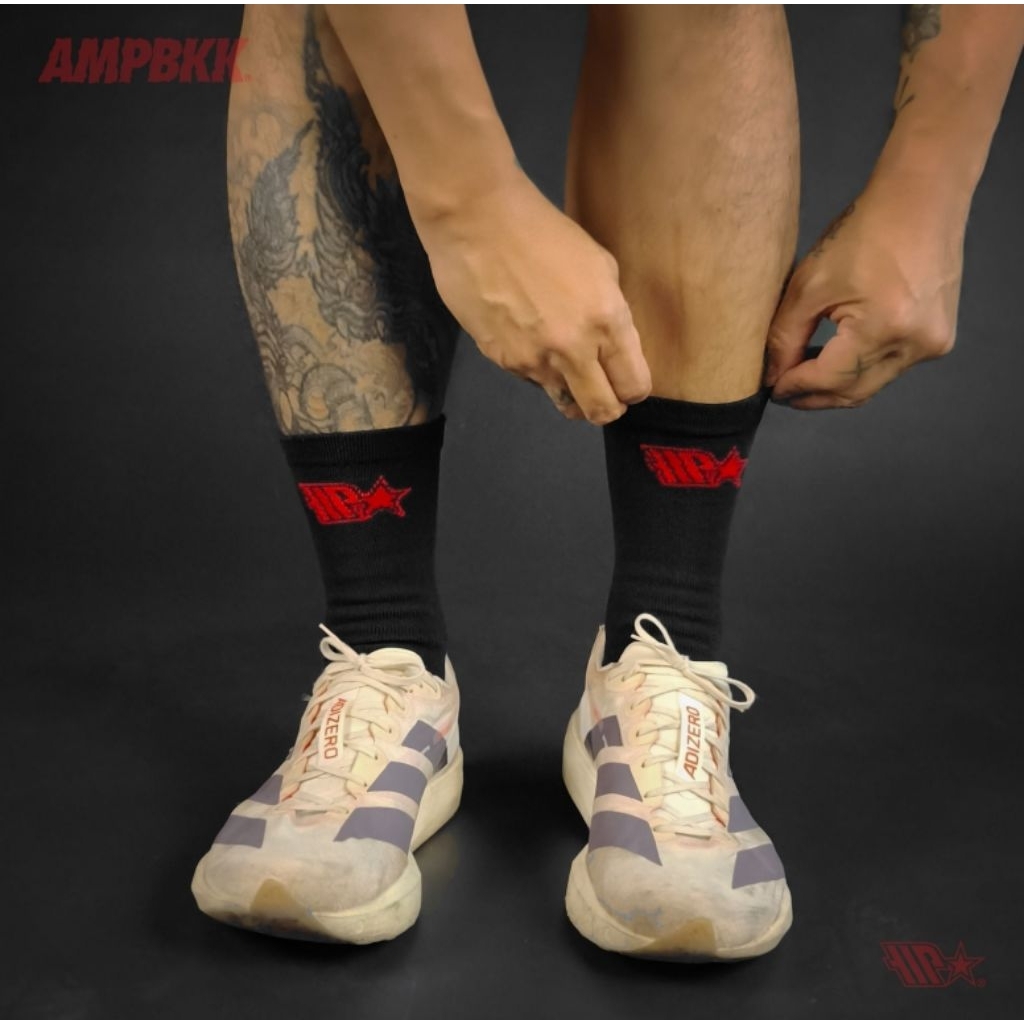 A.M.P. “OWN PACE” Nylon Sock
