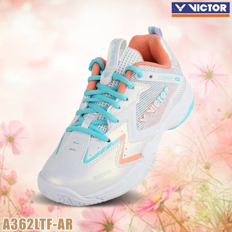 【 ของแท้ 💯% 】รุ่นใหม่! รองเท้าแบดมินตันวิคเตอร์ สตรี รุ่น A362LTF (A362LTF-AR)