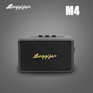 【ของแท้ 100%】(ปรับเบส-แหลมได้) ลำโพง บลูทูธ รุ่น M4 เสียงดีมาก เบสหนัก 55W ลำโพงบลูทูธ เบสแน่น ดีไซส์สวย Bluetooth speak