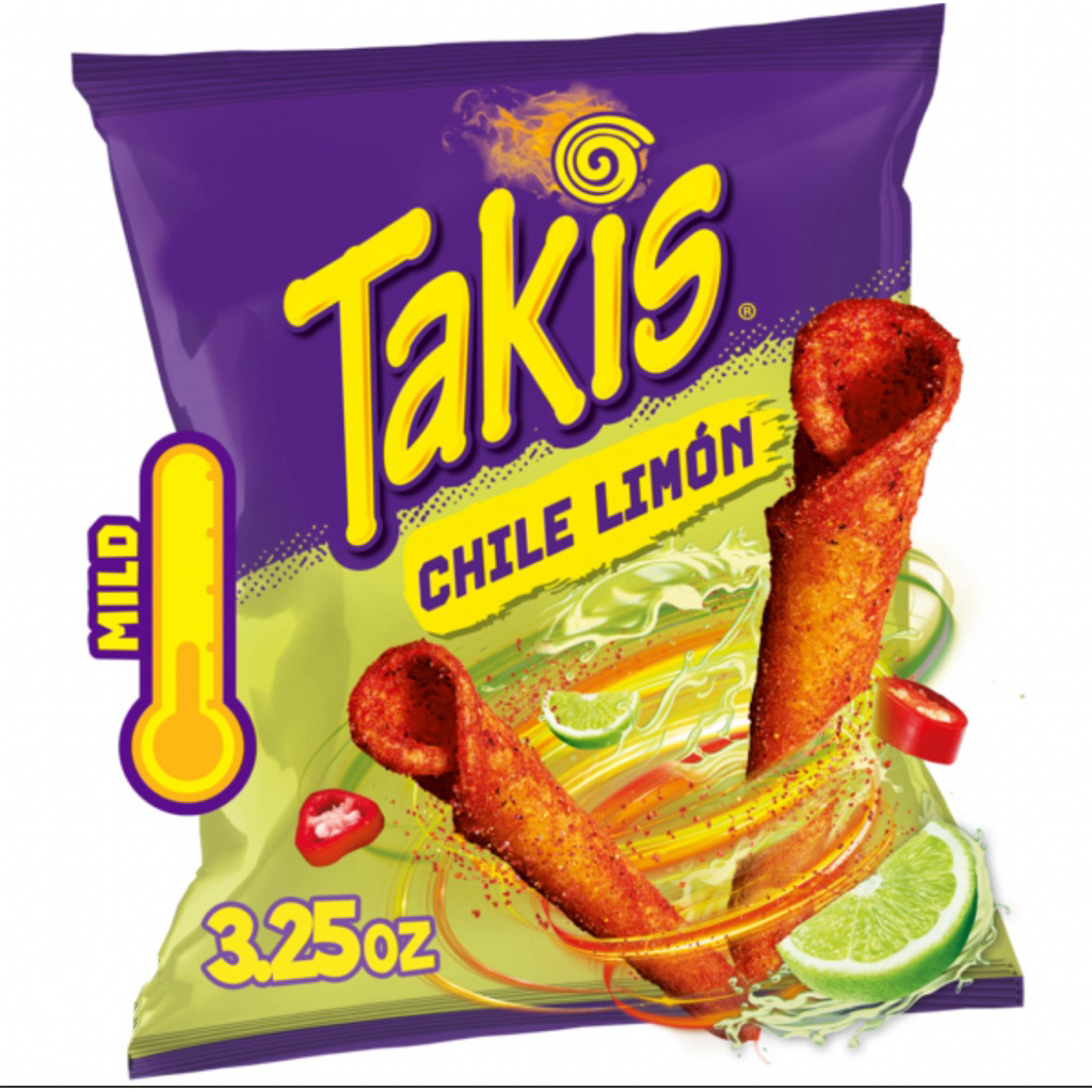 Takis Chili Lemon/Crunchy Fajitas/Blue Heat/Takis Nitro Habanero&Lime/Takis Fuego Hot Chili/Takis In