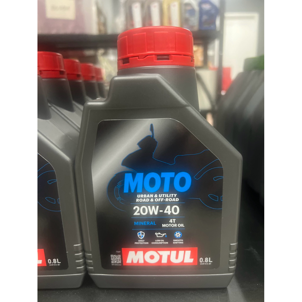 MOTUL MOTO 20W40 ขนาด 0.8L