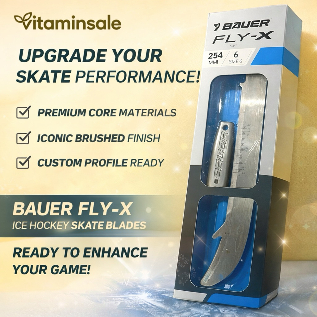 มือสอง  Bauer Fly-X Ice Hockey Skate Blades ใบมีดสเก็ตน้ำแข็ง คุณภาพสูง สำหรับนักฮอกกี้
