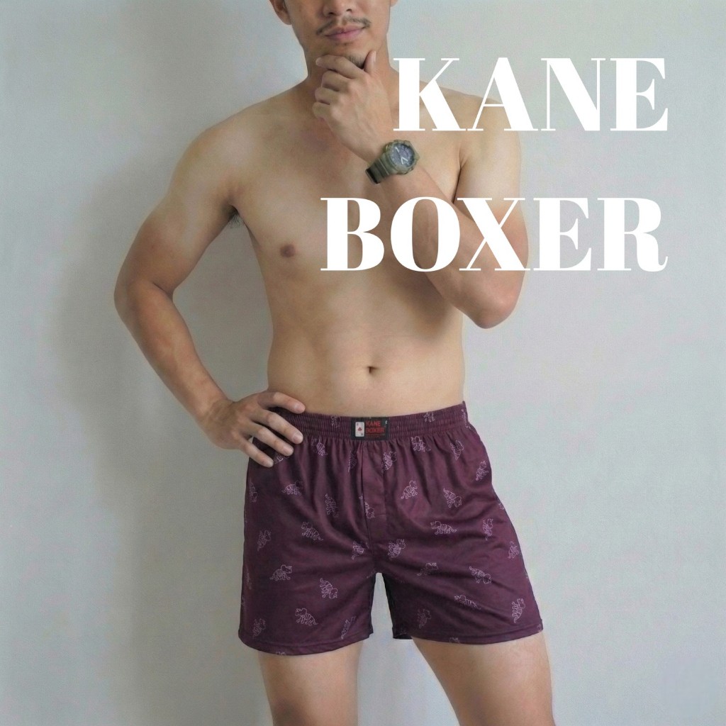 กางเกงบ็อกเซอร์ชาย KANE BOXER ผ้าคอตตอน เกรดพรีเมียม ผ้านุ่ม ระบายอากาศดี [Made in Thailand] 🇹🇭