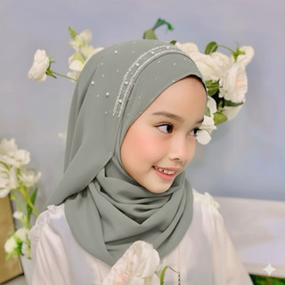 ชีฟองสวมสำเร็จหน้าเดียวปักของเด็ก 4ถึง8ปี