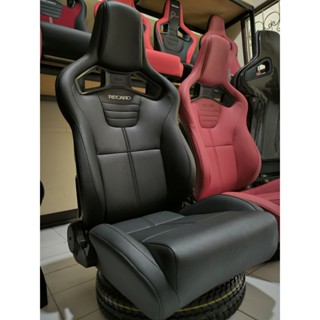 เบาะหนัง RECARo CS2 หลังลายเคฟล่า พร้อมฟรี รางสไลด์