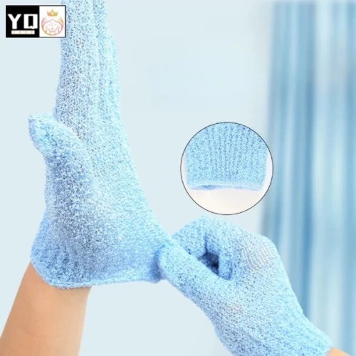 caratti ถุงมืออาบน้ำขัดผิว ขจัดเซลล์ผิว ไม่บาดผิว  ของแท้ พร้อมส่งจากไทย thumbnail 5
