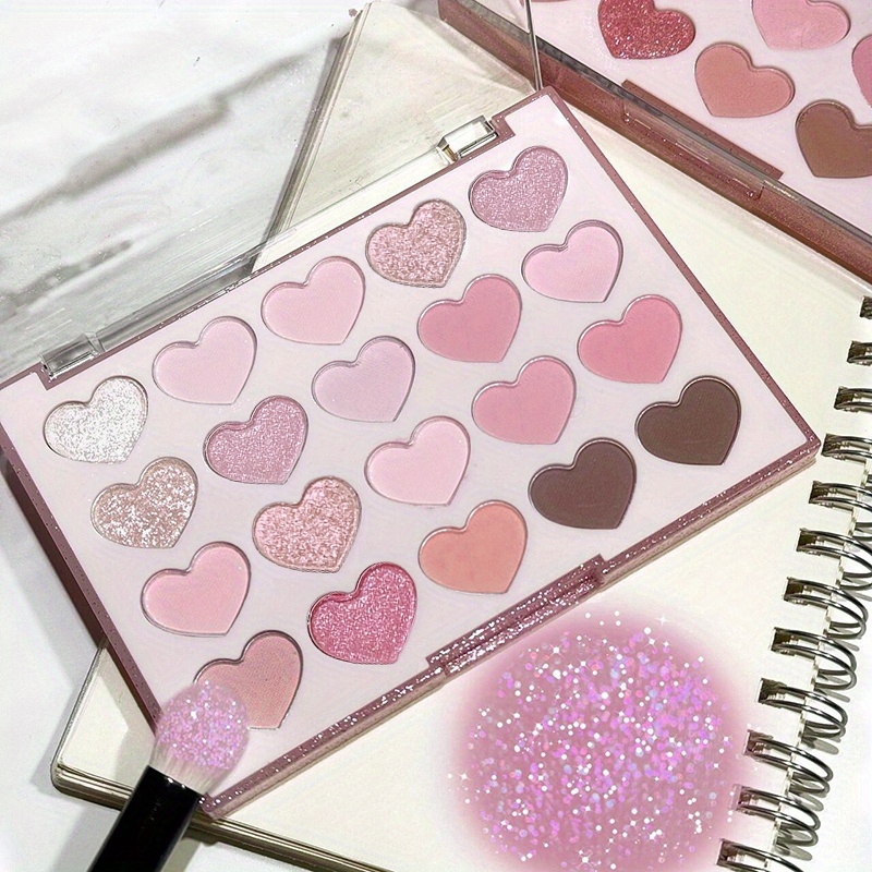 K’APEINE พาเลตตารูปหัวใจ 12 สี บลัชออน จบในตลับเดียว แมท ประกายชิมเมอร์ครบทุกลุค สีสวย ติดทน กันน้ำ อายแชโดว์