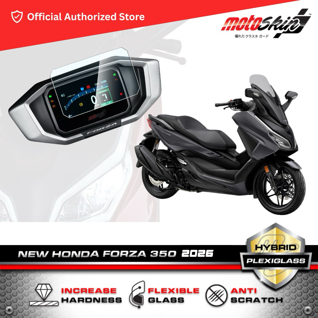 ฟิล์ม Nano flex glass กันรอยหน้าปัด HONDA Forza 350 2026