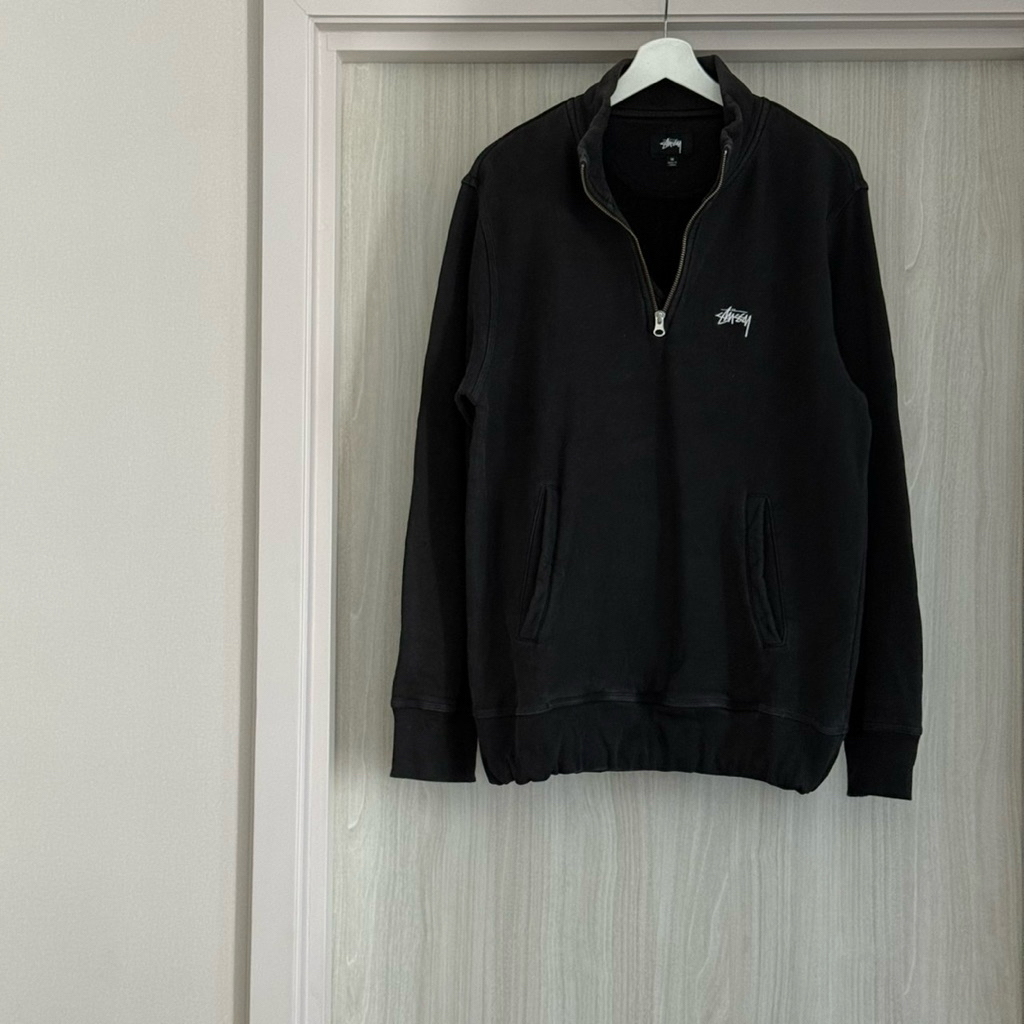 Stussy half zip Size:42/29