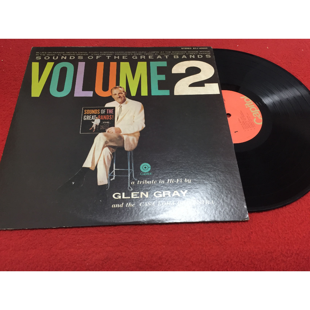 Glen Gray And The Casa Loma Orchestra - Sounds Of The Great Bands Volume 2 ขนาด 12 นิ้ว LP ร้าน PinH