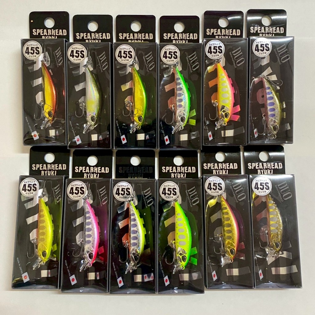 Duo SpearHead Ryuki 38s/45s/50s ใช้ดีต้องมีติดกล่อง! AWABI/สีพิเศษ.