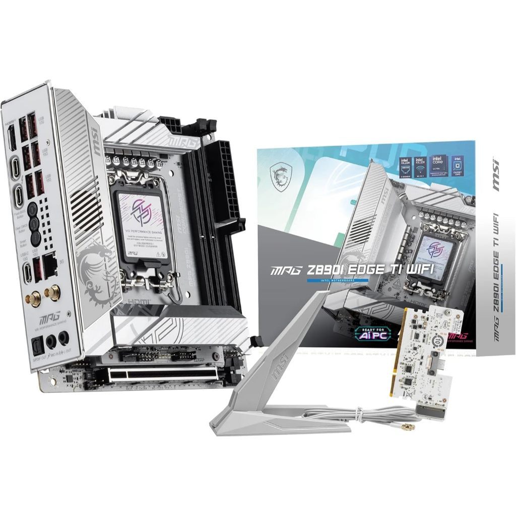 MAINBOARD เมนบอร์ด MSI MPG Z890I EDGE TI WIFI - INTEL SOCKET 1851 DDR5 MINI-ITX
