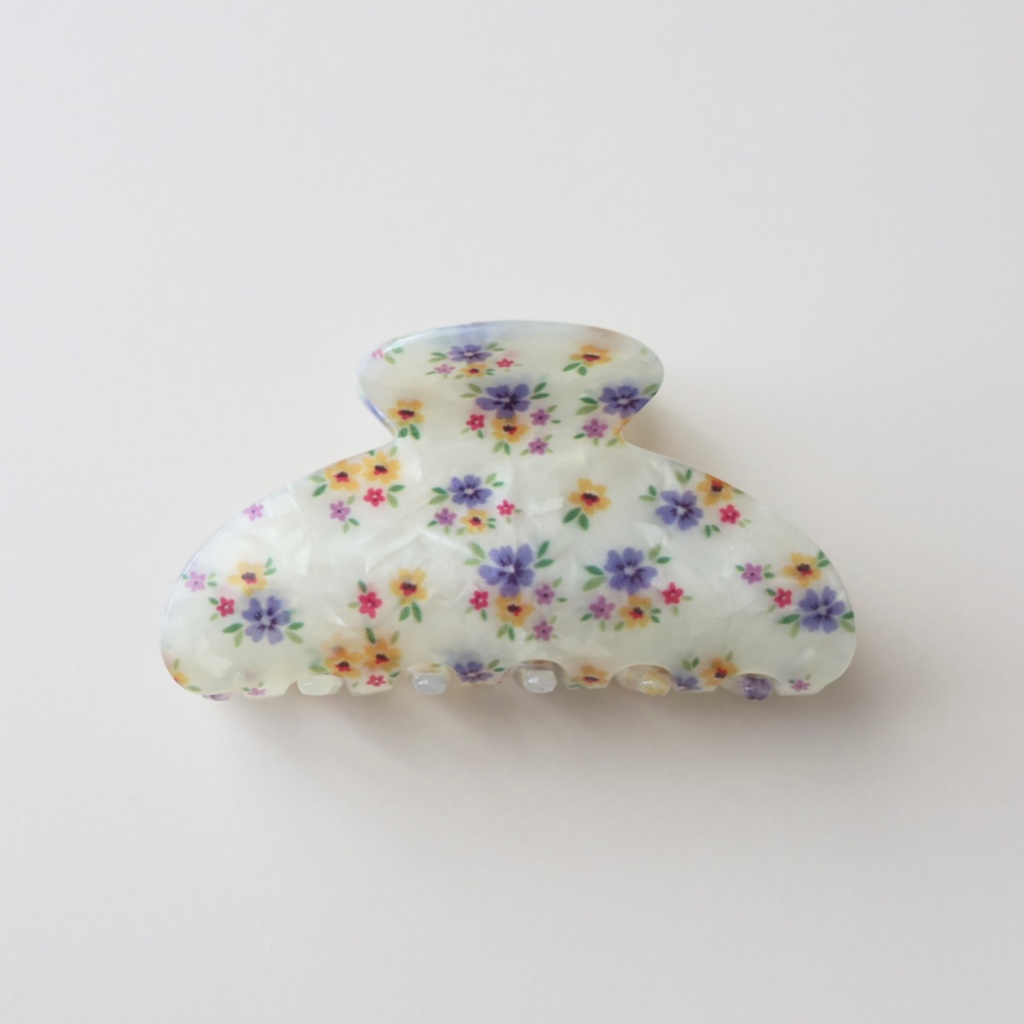 (*พร้อมจัดส่ง) gimmeblessed.co — Orchid hair claw (Size 7 cm/ *เหมาะสำหรับผมปานกลาง)