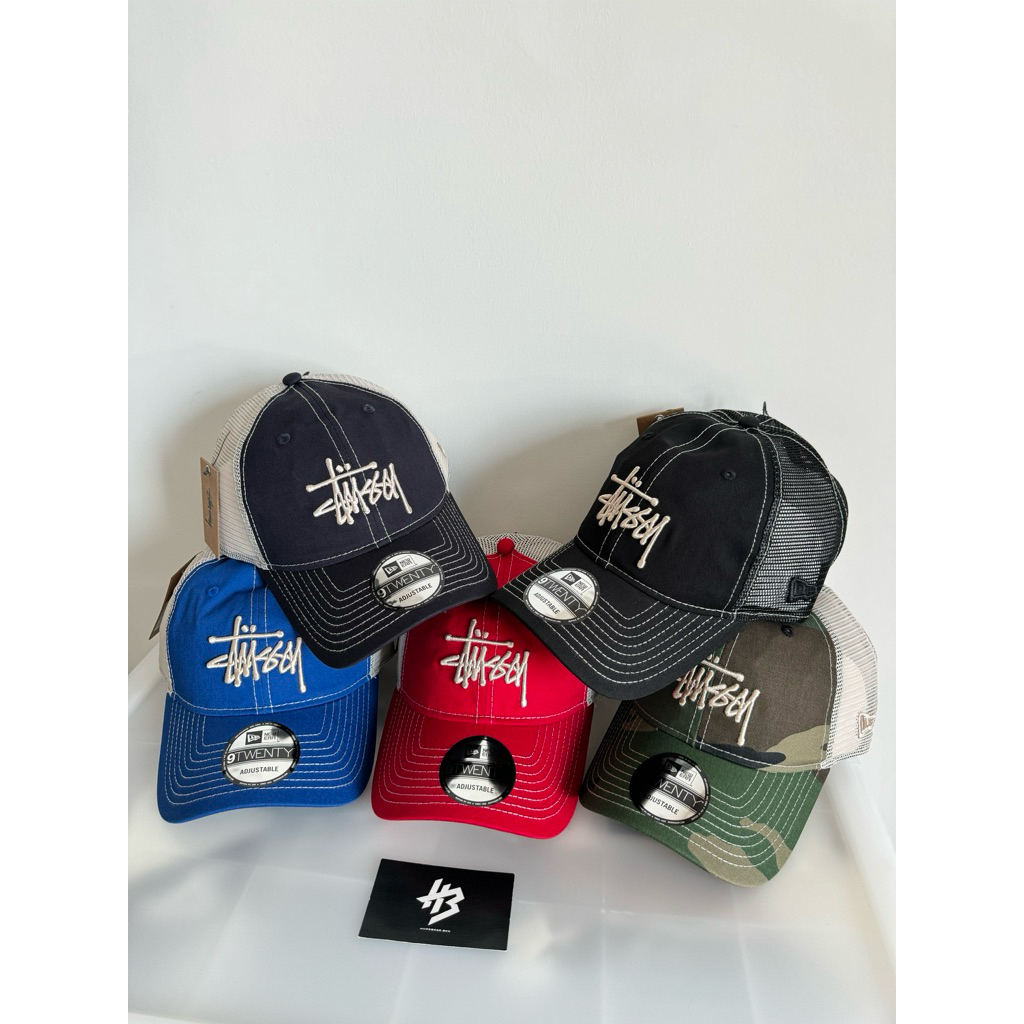 [ของแท้] STÜSSY NEW ERA 9TWENTY BASIC TRUCKER พร้อมส่ง