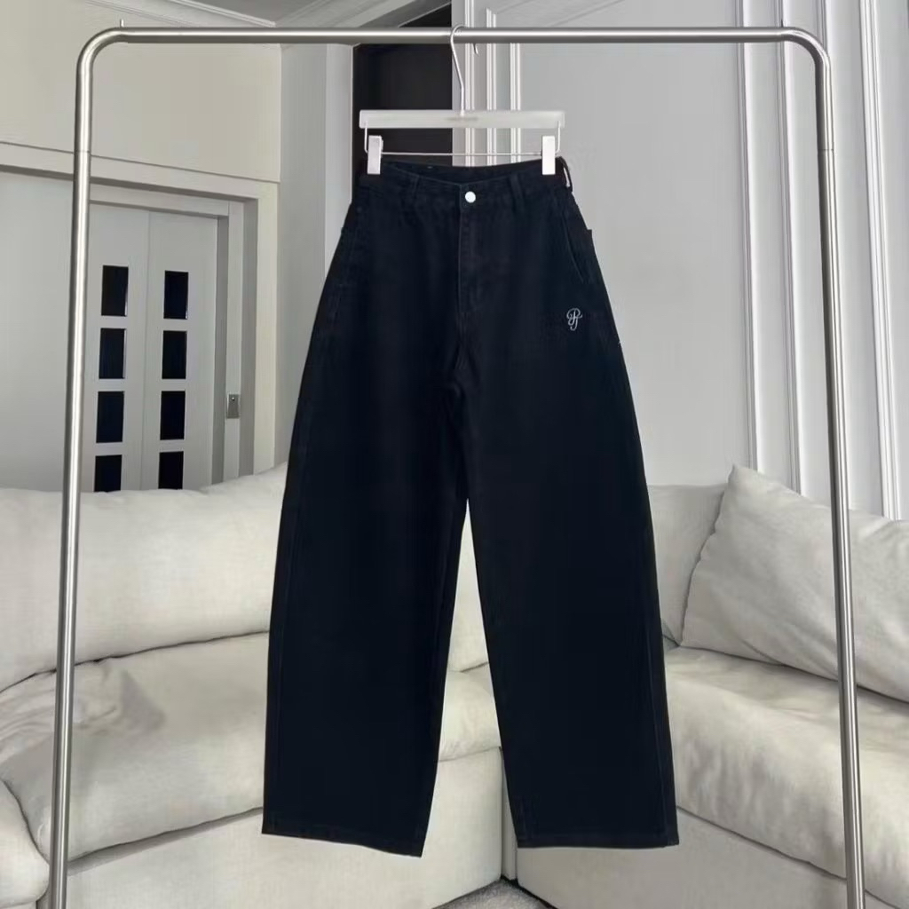 Promthong Demna Barrel slim สีดำ Size M