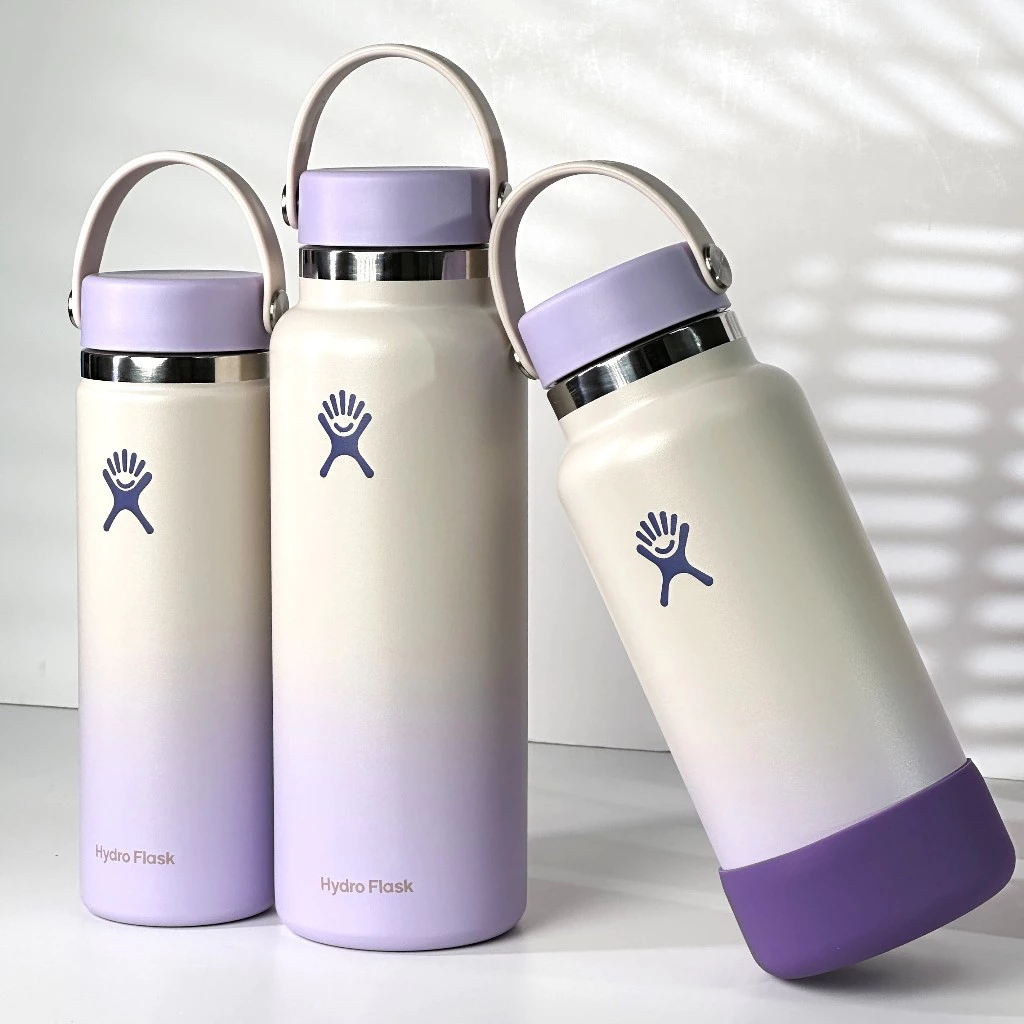 แก้วน้ำ HYDRO FLASK - 20oz 32oz 40oz แก้วน้ําสูญญากาศ แก้วเก็บความเย็นเเละร้อน แตนเลส 304 พกพาง่าย ไ