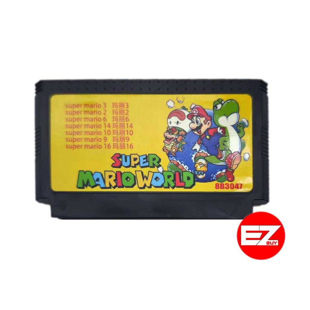 ตลับMario 7in1  mario 7in1 game , Mario Contra  Duck Hunt รถถัง 21 in 1 game