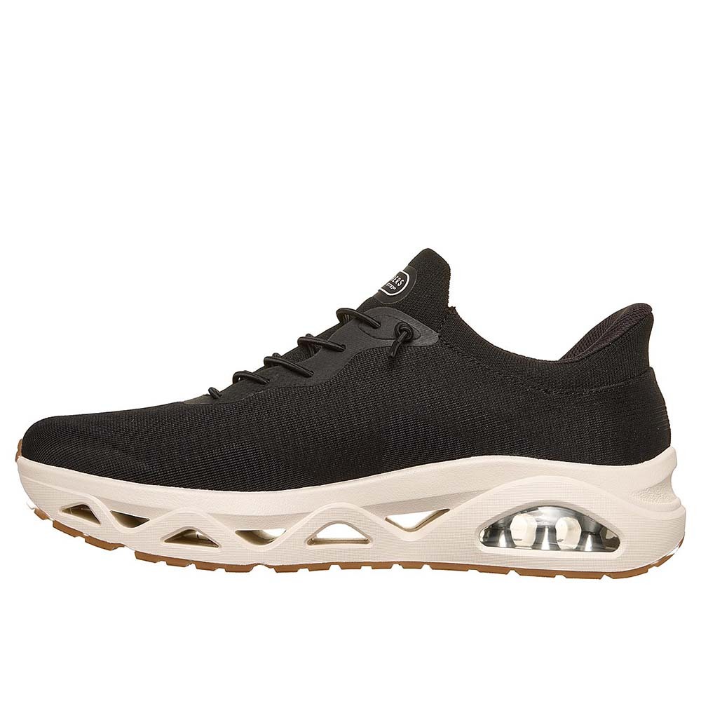 Skechers สเก็ตเชอร์ส รองเท้าผู้ชาย Men Street Uno Glide-Step Shoes - 183421-BLK - รูปที่ 4