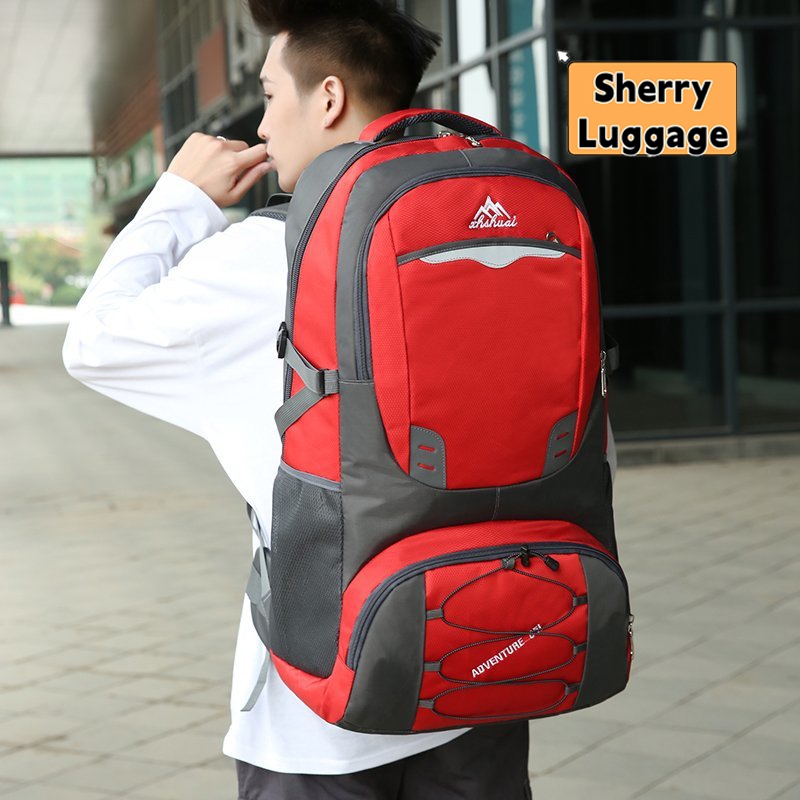 กระเป๋าเดินทางกันน้ำ วัสดุคุณภาพดี Outdoor Backpack Rucksack Sports