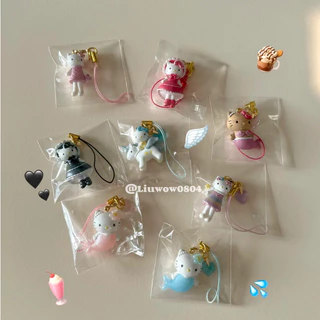 พร้อมส่ง🇹🇭 MTA. Japan NIC Sanrio Kitty Keychain Blind Box（กด8ชิ้น=1box）