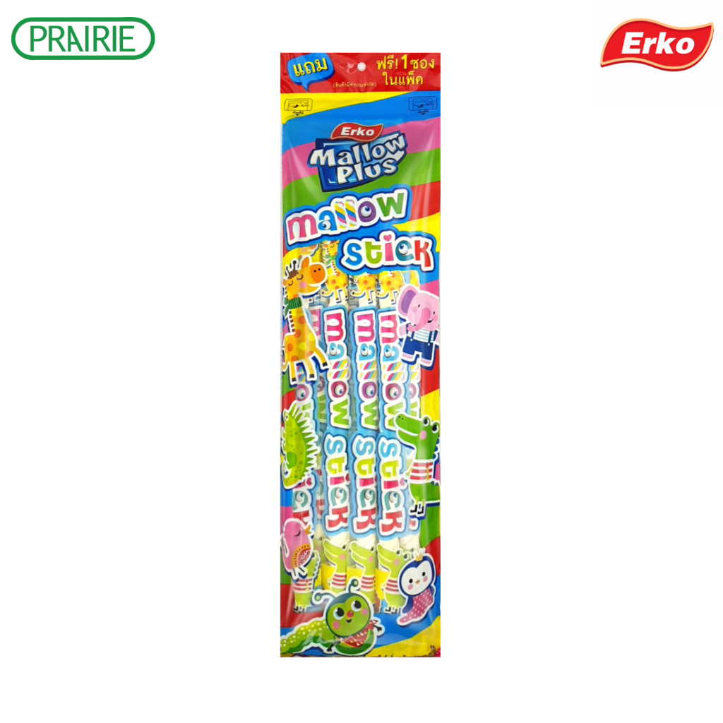 เออโก้ สติ๊กแมลโลว์ วานิลลา 20ก. 12+1 / Erko Stick Mallow Vanilla 20g. 12+1