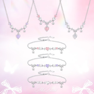 สร้อยคอ , สร้อยข้อมือ เงินแท้ 92.5% ส่งฟรี EMS ♡ รุ่น Kiara …