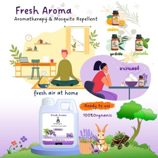 Fresh Aroma  อโรม่าจากน้ำมันหอมระเหย ตะไคร้ผสมยูคาลิปตัส Aro…