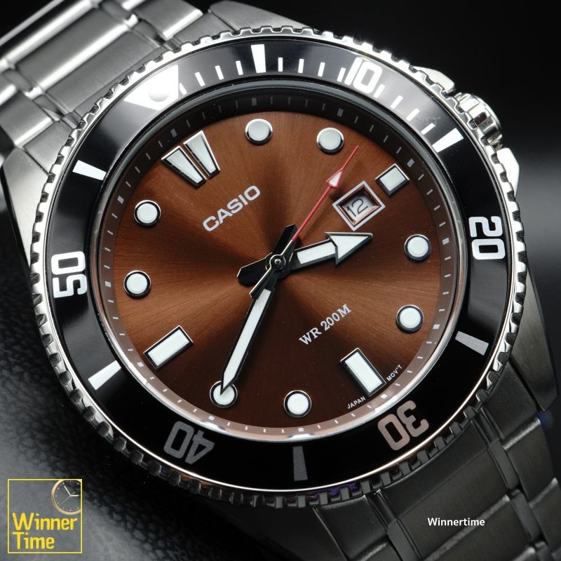 นาฬิกา CASIO มาตรฐาน รุ่น MDV-107D-5AVDF