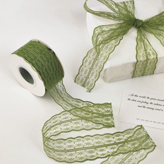 🇹🇭✨ ส่งด่วน(ราคาต่อ1เมตร) ลูกไม้เกาหลีแท้ๆ ขนาด4.5cm ลูกไม้ต…