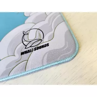 (พร้อมส่ง!)แผ่นรองเมาส์ WhaleSounds CloudWisp (ผิวBalance) 490x420 หนา4MM Uncoated