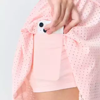 Janesuda x Wakingbee Court Skorts กระโปรง เทนนิส กอล์ฟ พร้อมซับในขาสั้น ผ้าฉลุ แต่งริมลูกไม้ มีกระเป๋าซ่อน