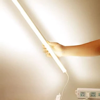 YOWXII หลอดไฟ LED T5 ติดผนัง ไร้สาย 30/60 ซม. แสงโทนอบอุ่น/แสงสีขาว ประหยัดพลังงาน แสงนุ่มนวล