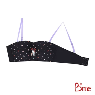 B'me เสื้อชั้นในมีโครงถอดสาย level 1 ฟองบาง รุ่น ME1709 (Hello Kitty) สีดำ ครีม ชมพูอ่อน (เข้าคู่รุ่นME6514, ME6710) M.1