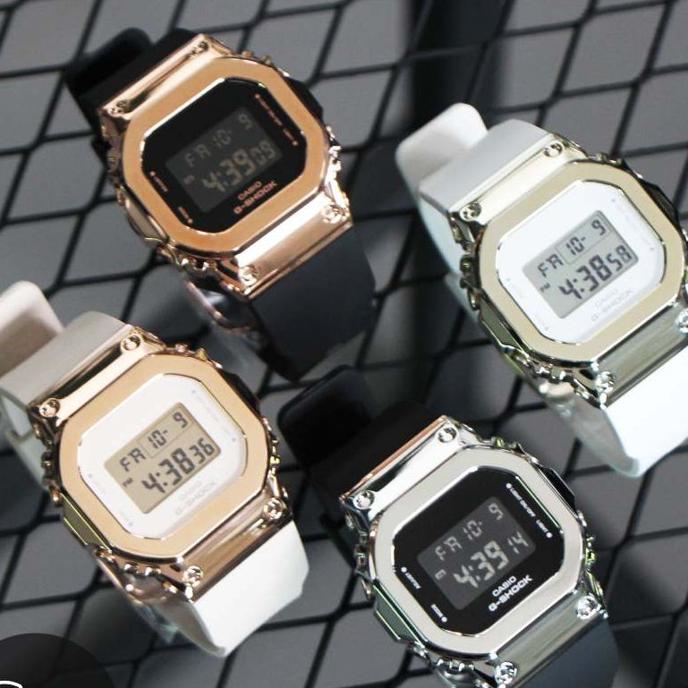 Casio G-Shock นาฬิกาข้อมือ รุ่น GM-S5600 (GM-S5600GB-1,GM-S5600MF-6,GM-S5600U-1)