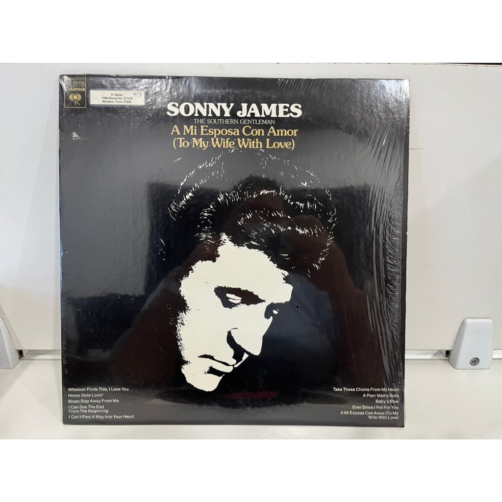 1LP Vinyl Records แผ่นเสียงไวนิล  SONNY JAMES THE SOUTHERN GENTLEMAN A Mi Esposa Con Amor To My Wife