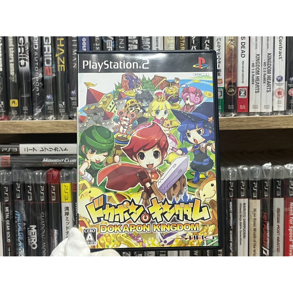 Ps2 - Dokapon Kingdom (แผ่นแท้)