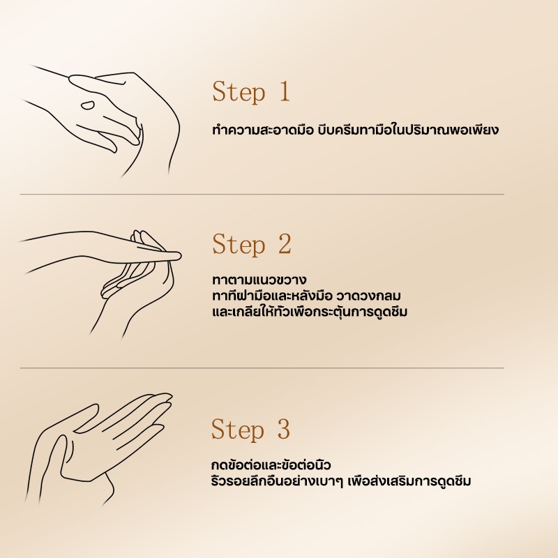 น้ำผึ้งแฮนด์ครีม ครีมมือขาว ครีมทามือ อ่อนโยน สกัดจากธรรมชาติ มีกลิ่นหอมอ่อนๆ ครีมทามือแห้ง ผิวขาวใน มือเนียนนุ่ม 30g - รูปที่ 7