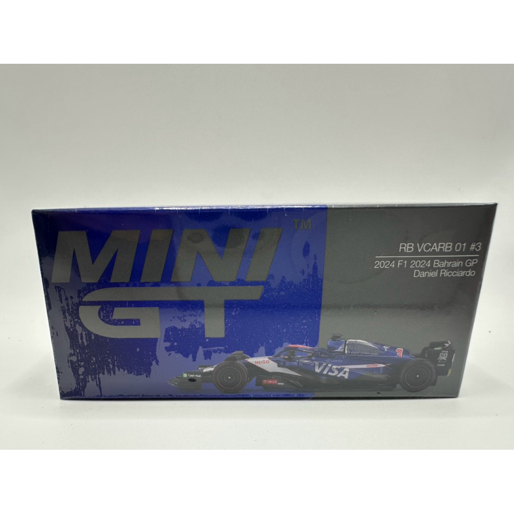 MINIGT  RB VCARB 01 #3 Daniel Ricciardo 2024 F1 2024 Bahrain GP