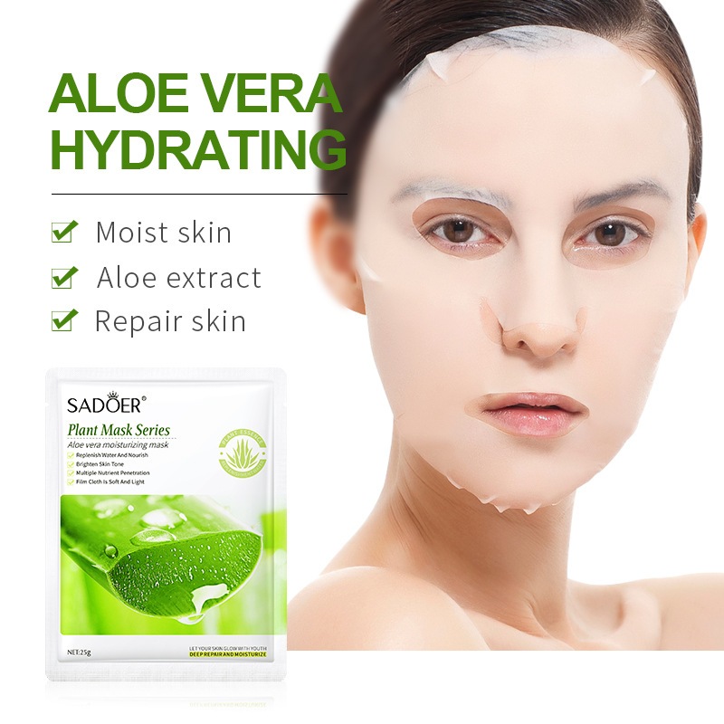 【รับ 20 ชิ้น】 มาส์กขายส่ง mask ข้อเสนอจำกัดเวลา ว่านหางจระเข้ วิตามินซี คอลลาเจน ไฮยาลูโรนิกแอซิด แตงกวา มาส์กต่างๆ รูปที่ 3