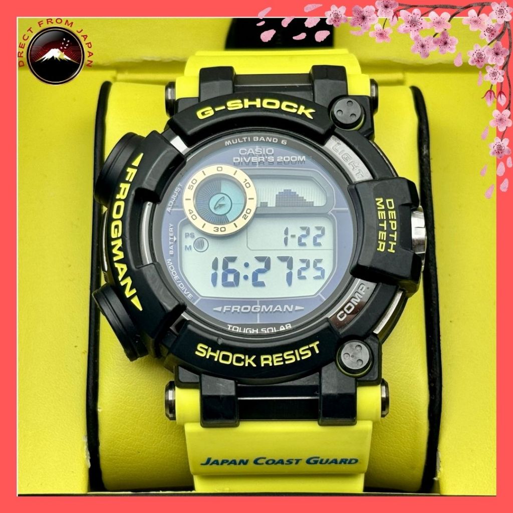 CASIO G-SHOCK GWF-D1000JCG-9JR FROGMAN Japan Coast Guard 70th Anniversary ของแท้ 💯 พร้อมส่ง