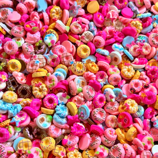 เรซิ่นขนมหวาน อุปกรณ์ตกแต่งDIY พร้อมส่งในไทย